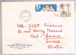 Romania, 1968, For Geneve - Lettres & Documents