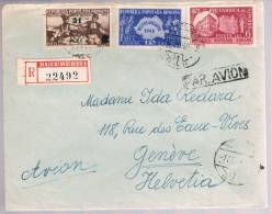 Romania, 1948, For Geneve - Briefe U. Dokumente