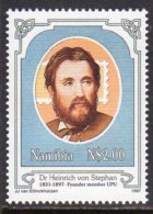 Namibia 1997 Heinrich Von Stephan, MNH (BA2) - Namibia (1990- ...)