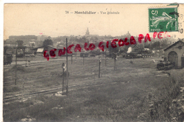 80 - MONTDIDIER - VUE GENERALE  LA GARE 1914 - Montdidier