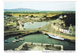 RB 1129 - Judges Postcard - Bird's Eye View Of Castletown Harbour - Isle Of Man - Isola Di Man (dell'uomo)