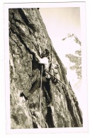 RB 1129 - Real Photo Postcard - Climbing Mountaineering - First Ascent Germany Austria - Escalada