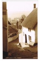 RB 1129 - Judges Real Photo Postcard - Church Steps & Your Cottages ? - Minehead Somerset - Minehead