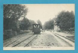 CPA - Chemin De Fer Train La Gare NESLES-LA-VALLEE 95 - Voies Disparues - Gare Réhabilité - Nesles-la-Vallée