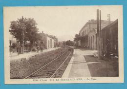 CPA 314 - Chemin De Fer Train La Gare LA SEYNE-SUR-MER 83 - La Seyne-sur-Mer