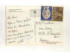 - VATICAN 1991/00 . AFFRANCHISSEMENT COMPOSE  SUR CP DE 1994 POUR LA FRANCE . - Lettres & Documents