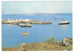 RB 1130 -  Postcard - Skye Ferry Leaving Mallaig Harbour & Pier - Inverness-Shire Scotland - Inverness-shire