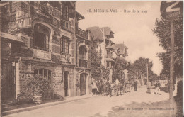 Delcampe - 76 Mesnil-val  Rue De La Mer - Mesnil-Val