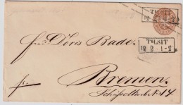 " TILSIT " Klarer Ostpreußen-Stp. , GA #6642 - Lettres & Documents