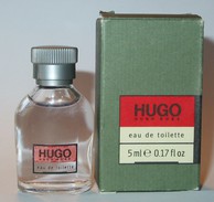 Hugo Boss : HUGO Miniature De Collection Eau De Toilette 5 Ml. Parfait état - Miniaturen Flesjes Heer (met Doos)