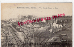 71 - MONTCHANIN LES MINES - VUE GENERALE DE LA GARE - Autres & Non Classés