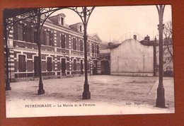 1 Cpa 40 - Peyrehorade Mairie Fronton - Peyrehorade