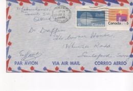 3090   Carta Aérea Toronto  Ontario 1971  Canada - Luftpost