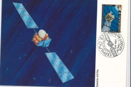 Mondorf Les Bains Astra Satellit Kommunikation - Storia Postale