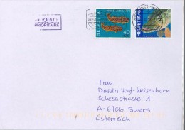 Suisse Schweiz Fisch Pro Patria Hecht Pro Juventute Zürich Raubfisch - Storia Postale