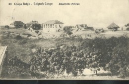 Carte N° 43. Vue: 69. Albertville (Katanga)   Obl: Basako 01/02/1921  Pour Liège - Ganzsachen