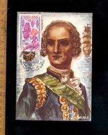 RHODE ISLAND NEWPORT : JB De Vimeur Comte De Rochambeau 1780 1980 Avec Timbre 1er Jour / First Day Cover Stamp - Newport
