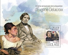 Togo 2013, Art, Delacroix, French Revolution, BF - Révolution Française