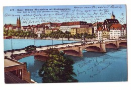 Basel, Mittlere Rheinbrücke U. Rheinpanorama - Autres & Non Classés