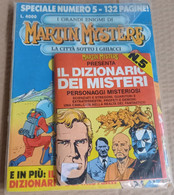 MARTIN MYSTERE SPECIALE N. 5 COMPLETO DI  ALLEGATO ( CART 42) - Bonelli