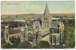 Rochester Cathedral, 1920 Postcard To Mr & Mrs Rose, 16 Richmond Road, Shoeburyness, Essex - Rochester