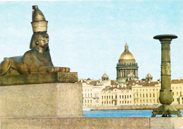 L1488 - USSR (1979) Leningrad (Postal Stationery) Leningrad (Saint Petersburg) - Waterfront; Sphinx Statue (stamp: 4 K.) - Egyptology