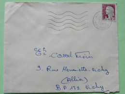 Algeria 1960 Cover Ain-Beida To Vichy France - French Stamps Marianne - Covers & Documents