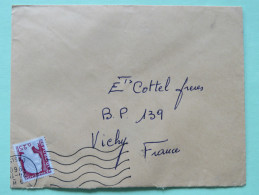 Algeria 1960 Cover Oasis M'Raies To Vichy France - French Stamps Marianne - Covers & Documents
