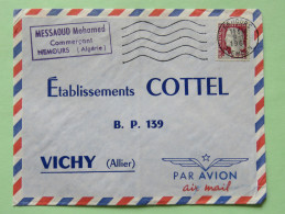 Algeria 1961 Cover Nemours Tlemcen To Vichy France - French Stamps Marianne - Lettres & Documents