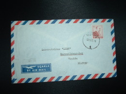 LETTRE Par AVION Pour La FRANCE TP 40 K OBL.22 11 57 BESIKTAS + AKEV IVENS & AKEV LTD - Lettres & Documents