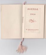 Calendrier / Agenda, 1910. Imprimerie Franciscaine Missionnaire, Vanves. Bel état. - Tamaño Pequeño : 1901-20