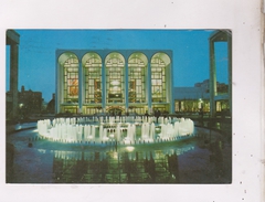 CPM NEW YORK, THE METROPOLITAN  OPERA HOUSE, (voir Timbre Usa) - Autres Monuments, édifices