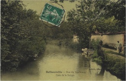 BETHENIVILLE (51) - Rue Du Neufbourg - Coin De La Suippe - Ed. Dubois, Tabac -colorisée - Bétheniville