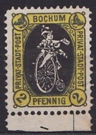 1887 Empire GERMANY DEUTSCHES REICH BOCHUM     Vélo Cycliste Cyclisme Bicycle Cyclist Cycling Fahrrad Radfahrer R [EA15] - Ciclismo