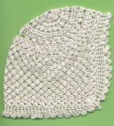 ANCIENNE COIFFE -  BEBE  - BONNET - DENTELLE AU CROCHET - Voor 1900