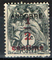 ANDORRA FRANCESE - 1931 - FRANCOBOLLO PER GIORNALI - SOVRASTAMPA IN ROSSO - NUOVO WITHOUT GUM - Sonstige & Ohne Zuordnung