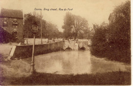 Canne Brug Straat Rue Du Pont 1930 - Riemst