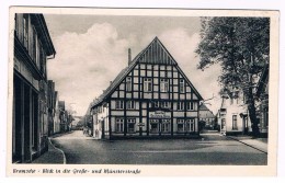 D6772     BRAMSCHE : Blick In Die Grosse - Und Münsterstrasse - Bramsche