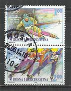 BOSNIA HERZEGOVINA 2006 - WINTER OLYMPIC GAMES - CPL. SET - POSTALLY USED OBLITERE GESTEMPELT USADO - Invierno 2006: Turín