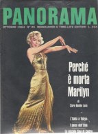 PANORAMA-MARILYN  MONROE -  N. 25  - Ottobre  1964 - Cinema