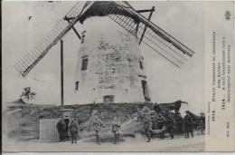 CPA Moulin à Vent Circulé Transformé En Ambulance Guerre Belgique Militaria - Windmills