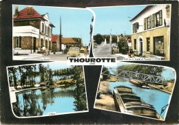 THOUROTTE - Carte Multi-vues. - Thourotte