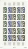 N° 30 Orques Feuille De 25 Timbres Qualité: ** Cote: 625  € - Otros & Sin Clasificación