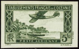 N° 1 5f Vert Non Dentelé Qualité: ** Cote: 115  € - Other & Unclassified