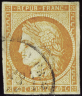 N° 13 B 40c Orange Chiffre "4" Large TB Qualité: OBL Cote: 700  € - Other & Unclassified