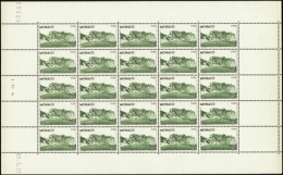 N° 184 10f Stade Feuille De 25 Timbres Qualité: ** Cote: 5425  € - Autres & Non Classés