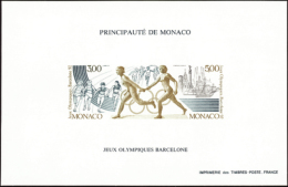 N° 16 A Jeux Olympiques De Barcelone 1992 Non Dentelé Qualité: ** Cote: 275  € - Otros & Sin Clasificación