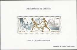 N° 16 Jeux Olympiques De Barcelone 1992 Qualité: ** Cote: 195  € - Otros & Sin Clasificación