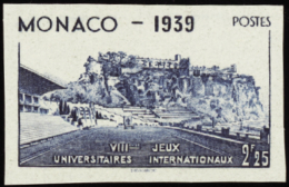 N° 195 /199 Stade Louis II 5 Valeurs Non Dentelées Qualité: ** Cote: 630  € - Other & Unclassified