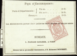 N° 9 2c Rose Sur Fragment TB Qualité: OBL Cote: 400  € - Other & Unclassified